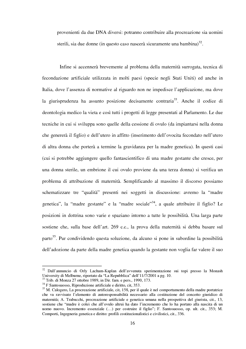 Anteprima della tesi: Procreazione e scelta responsabile, Pagina 13