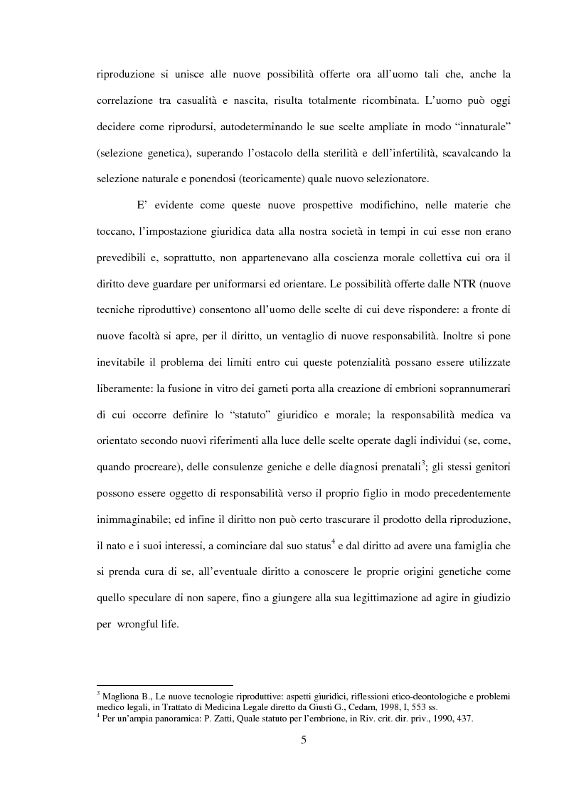 Anteprima della tesi: Procreazione e scelta responsabile, Pagina 2