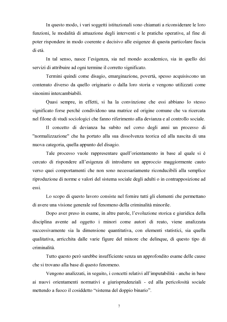 Anteprima della tesi: Criminalità minorile: aspetti medico-legali e nuovi orientamenti normativi e giurisprudenziali, Pagina 3