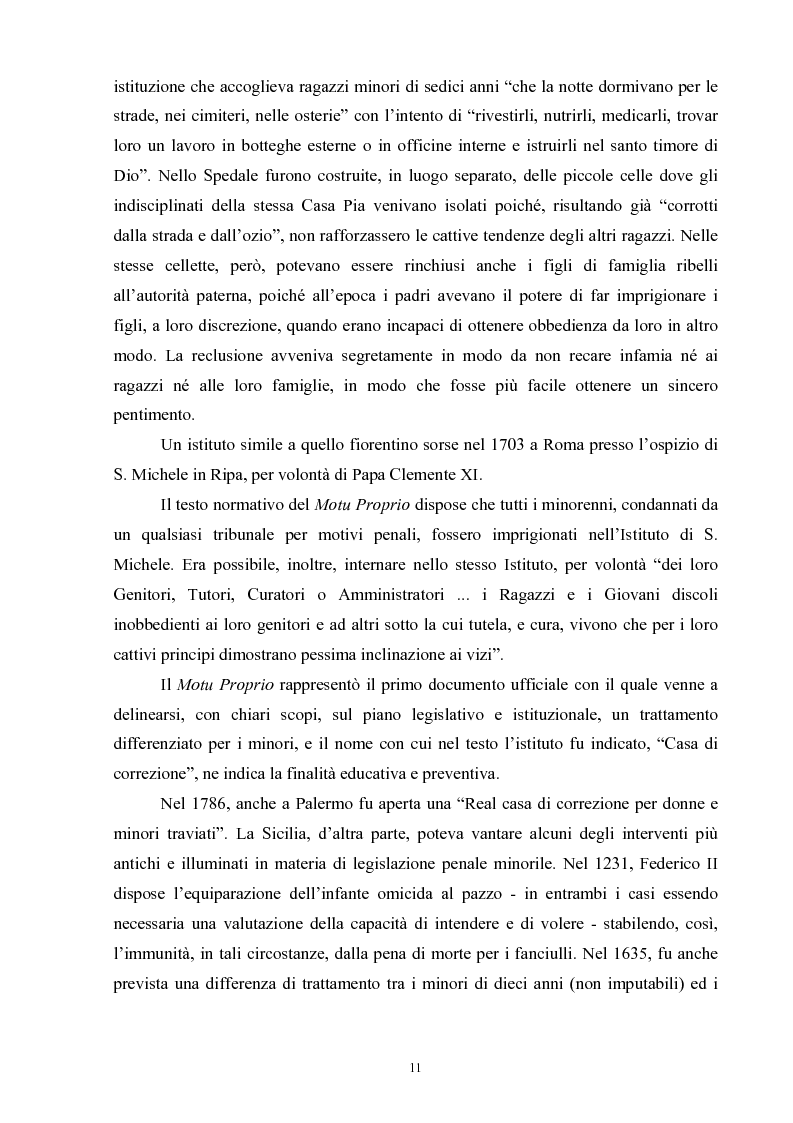 Anteprima della tesi: Criminalità minorile: aspetti medico-legali e nuovi orientamenti normativi e giurisprudenziali, Pagina 7