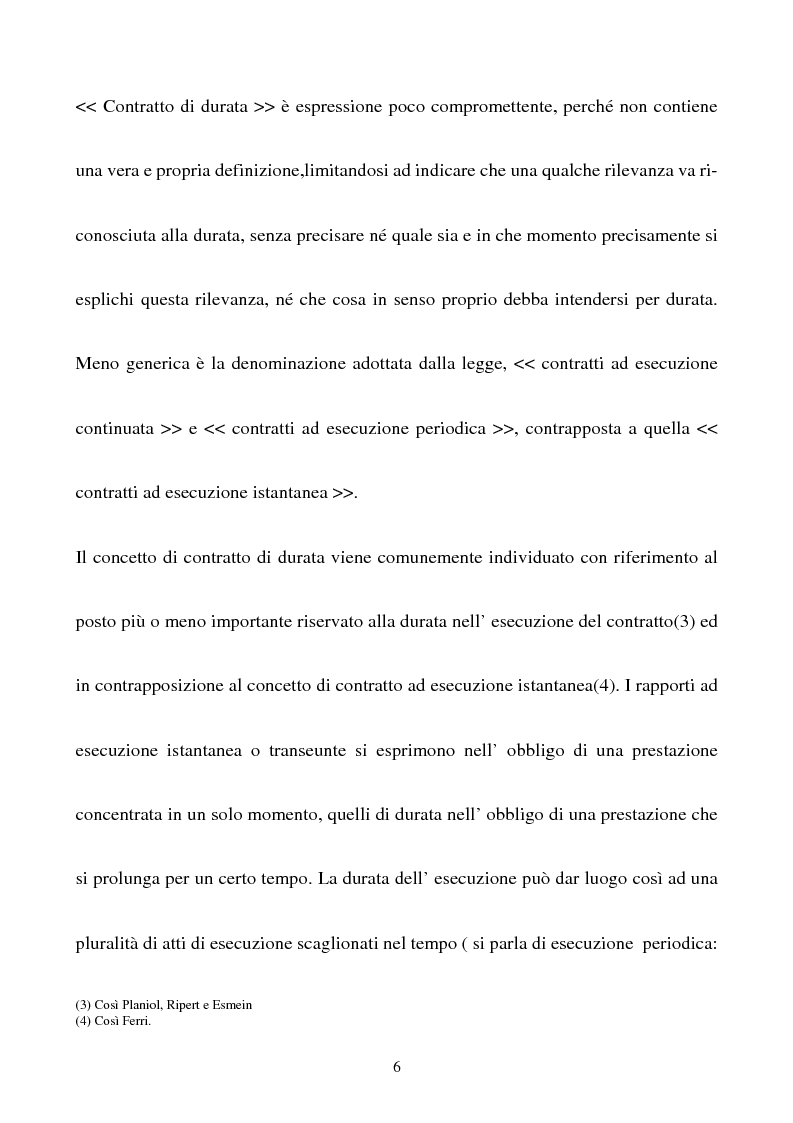 Anteprima della tesi: Gli effetti della sentenza dichiarativa di fallimento sui contratti di durata, Pagina 3