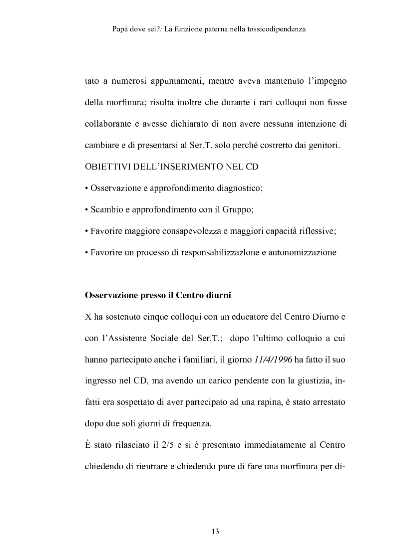 Anteprima della tesi: La funzione paterna nella tossicodipendenza, Pagina 10