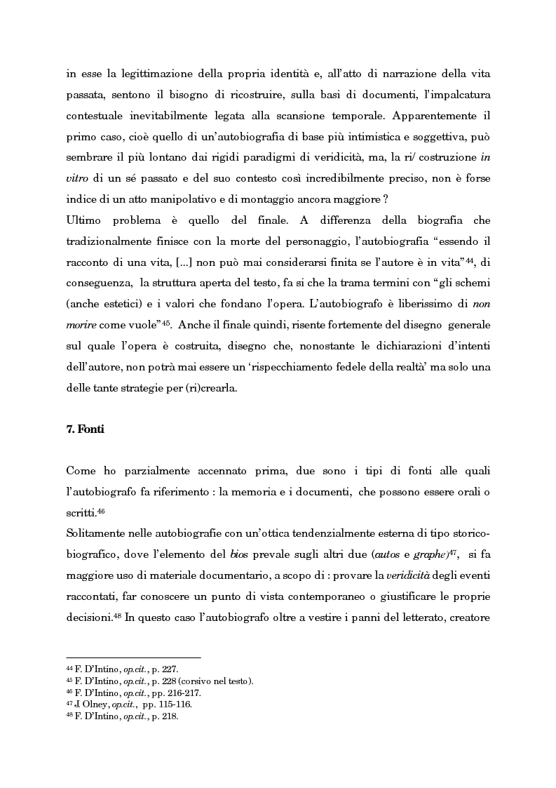 Anteprima della tesi: Wild Swans: storia, auto/biografia e identità femminile, Pagina 14