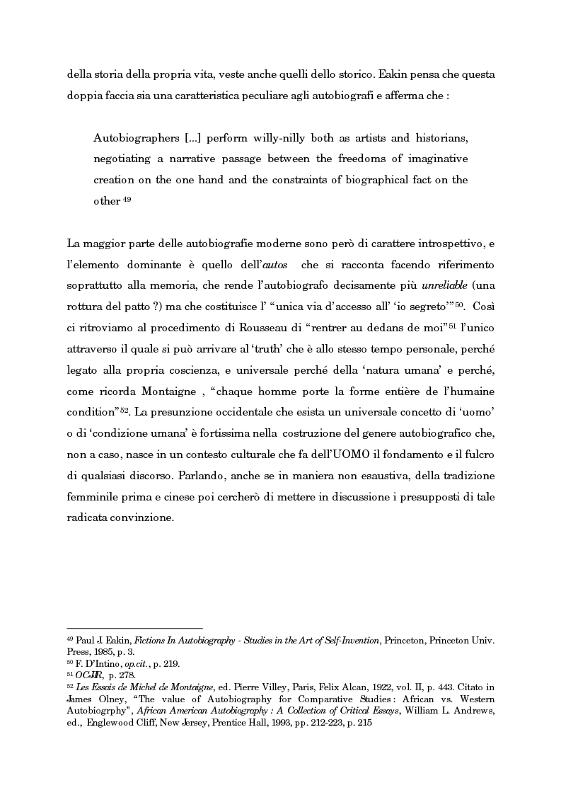 Anteprima della tesi: Wild Swans: storia, auto/biografia e identità femminile, Pagina 15