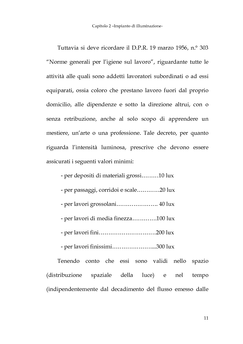 Anteprima della tesi: Progetto dell'impianto elettrico di uno stabilimento per la produzione di cavi, Pagina 11