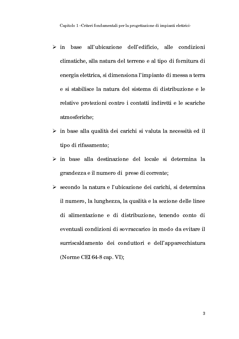 Anteprima della tesi: Progetto dell'impianto elettrico di uno stabilimento per la produzione di cavi, Pagina 3