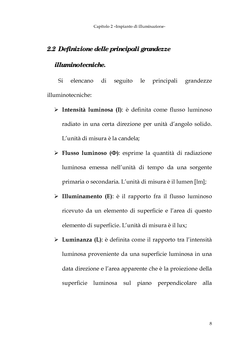 Anteprima della tesi: Progetto dell'impianto elettrico di uno stabilimento per la produzione di cavi, Pagina 8