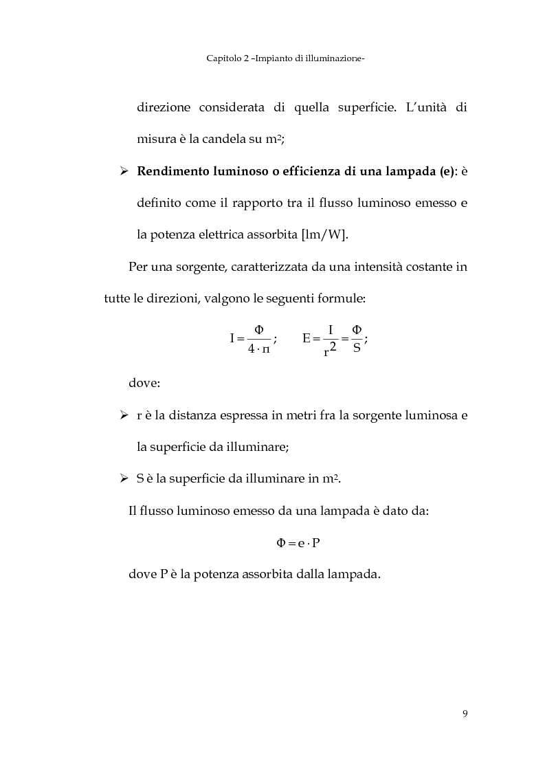 Anteprima della tesi: Progetto dell'impianto elettrico di uno stabilimento per la produzione di cavi, Pagina 9
