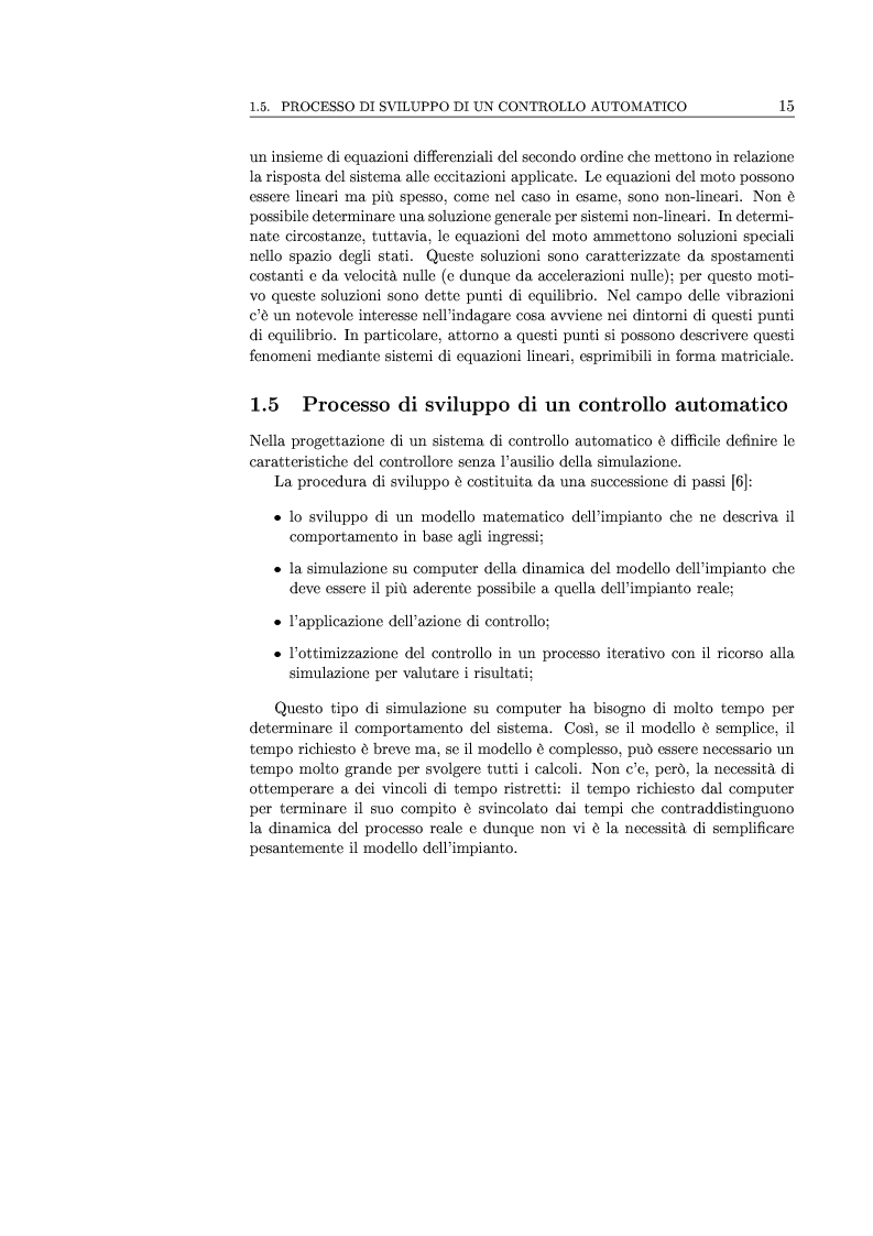Anteprima della tesi: Controllo attivo delle vibrazioni: sperimentazione su un simulatore dinamico di motore C.I., Pagina 15
