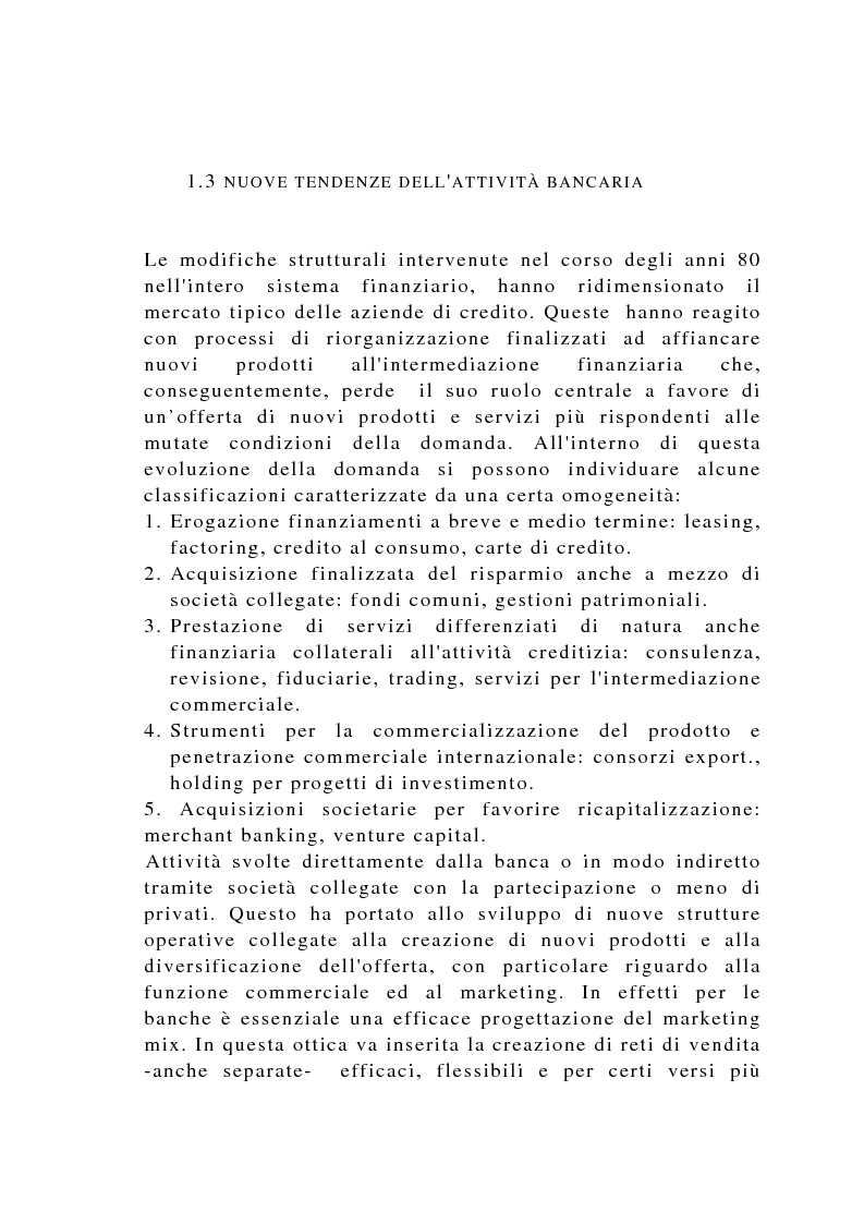 Anteprima della tesi: Il controllo di gestione negli istituti di credito, Pagina 10
