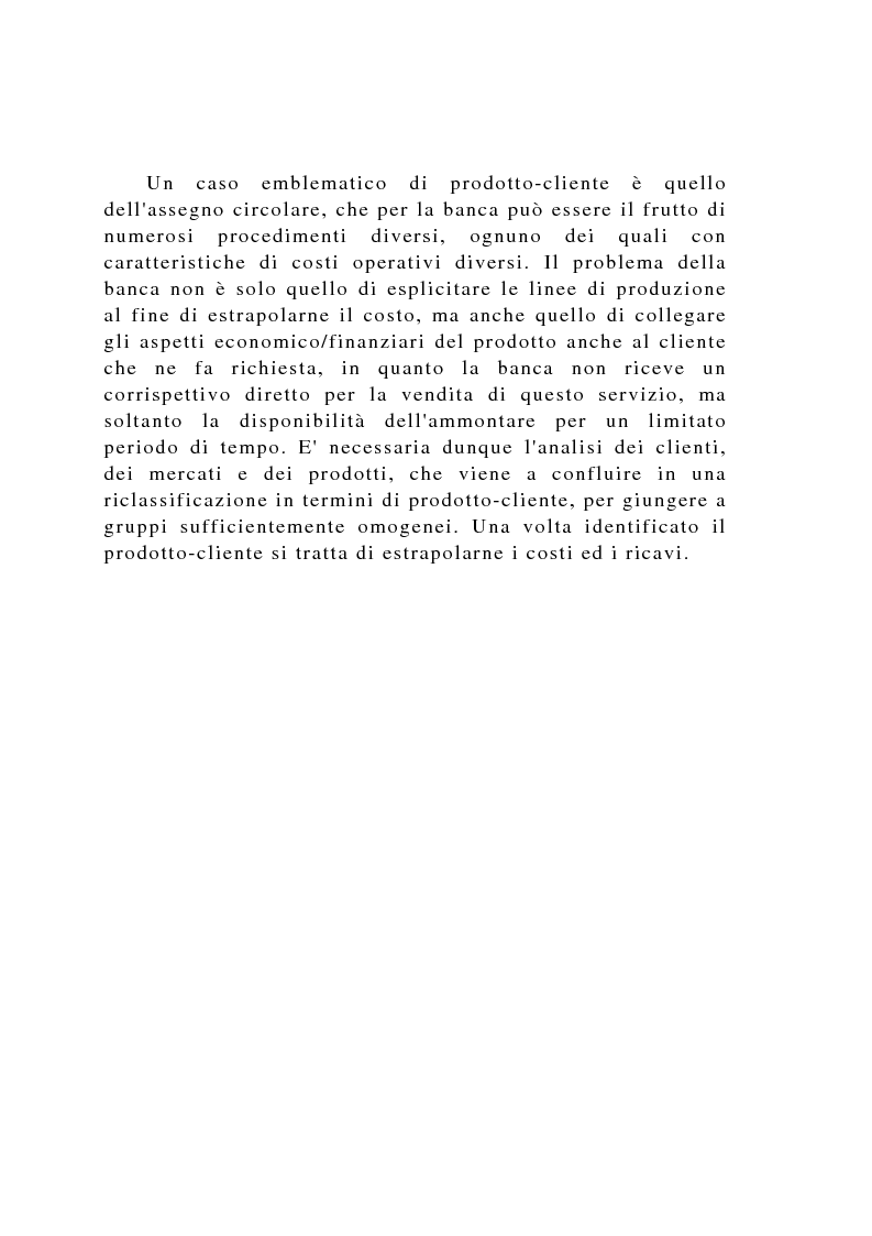 Anteprima della tesi: Il controllo di gestione negli istituti di credito, Pagina 9
