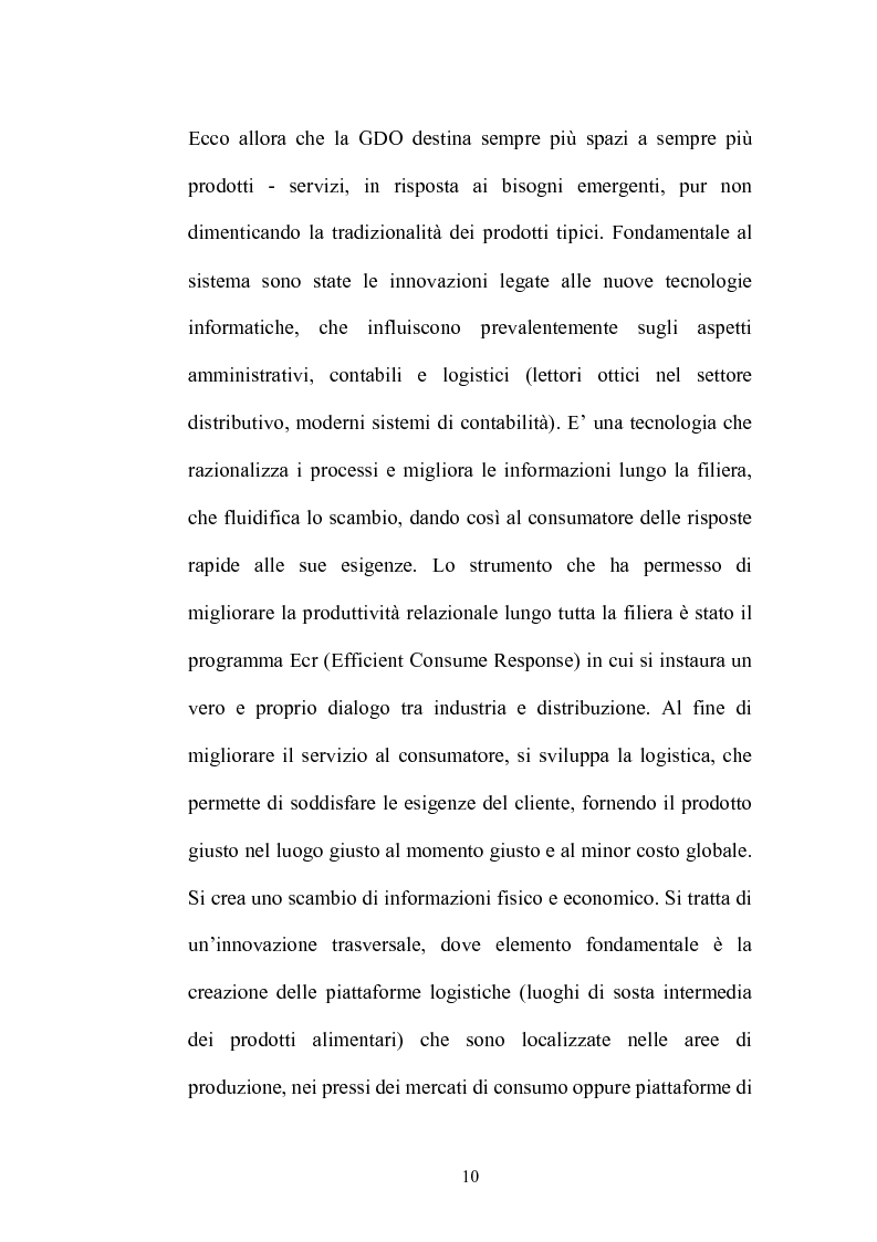 Anteprima della tesi: Le strategie di adattamento delle imprese locali di produzione tipica in relazione ai comportamenti di consumo, Pagina 10