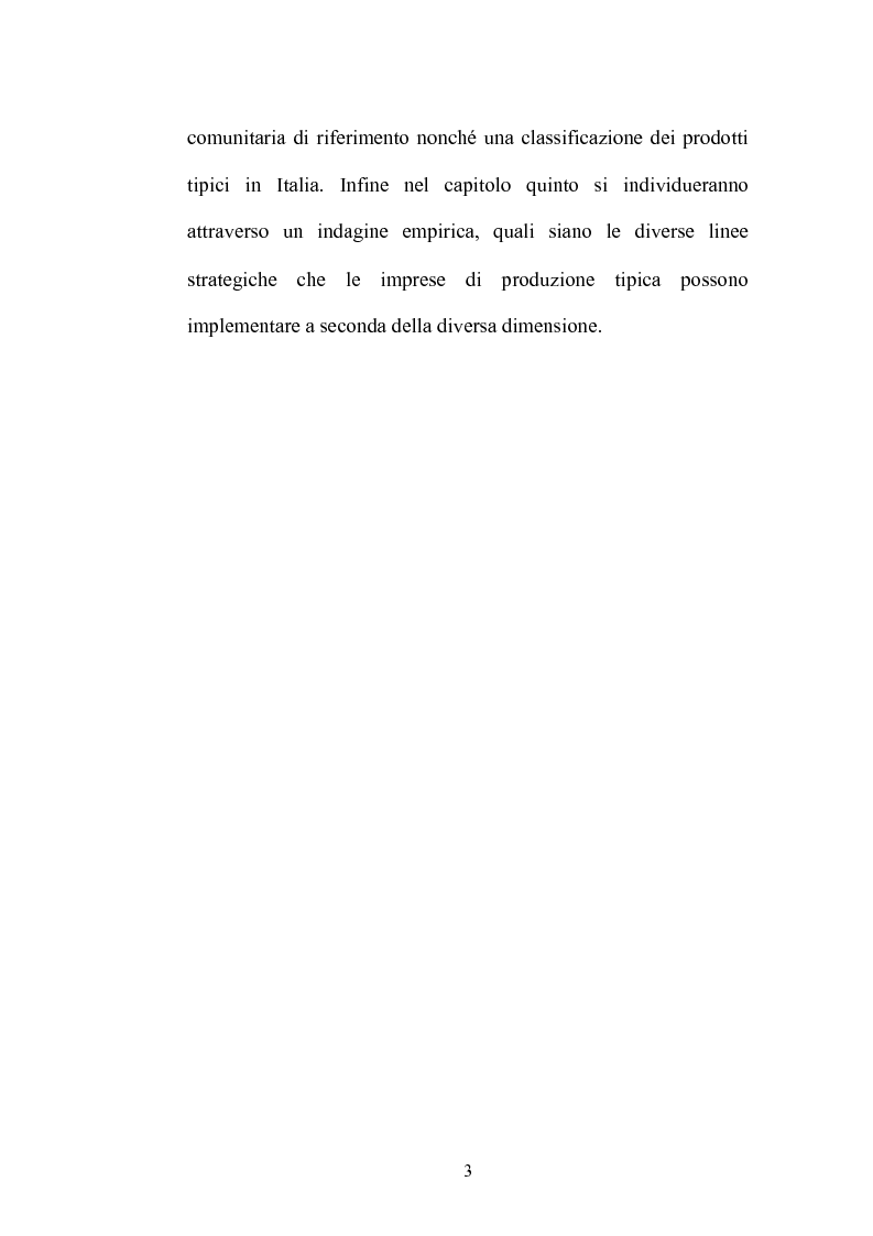 Anteprima della tesi: Le strategie di adattamento delle imprese locali di produzione tipica in relazione ai comportamenti di consumo, Pagina 3