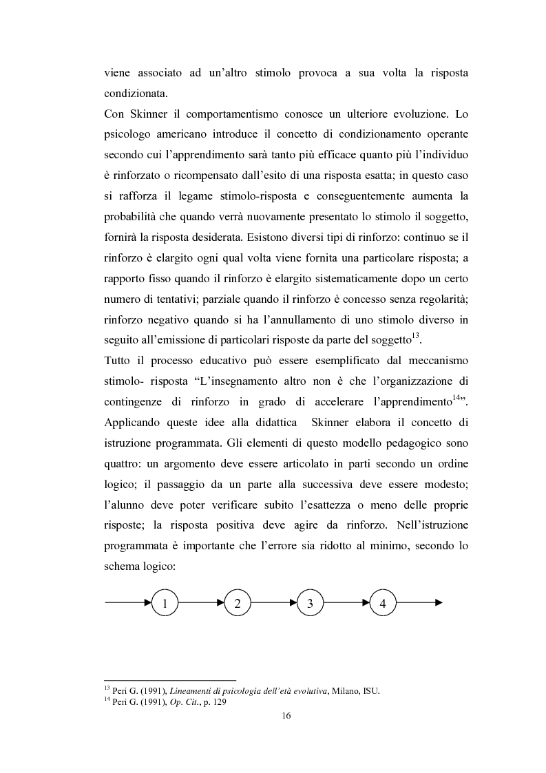 Anteprima della tesi: Tecnologie telematiche e riconversione professionale, Pagina 13