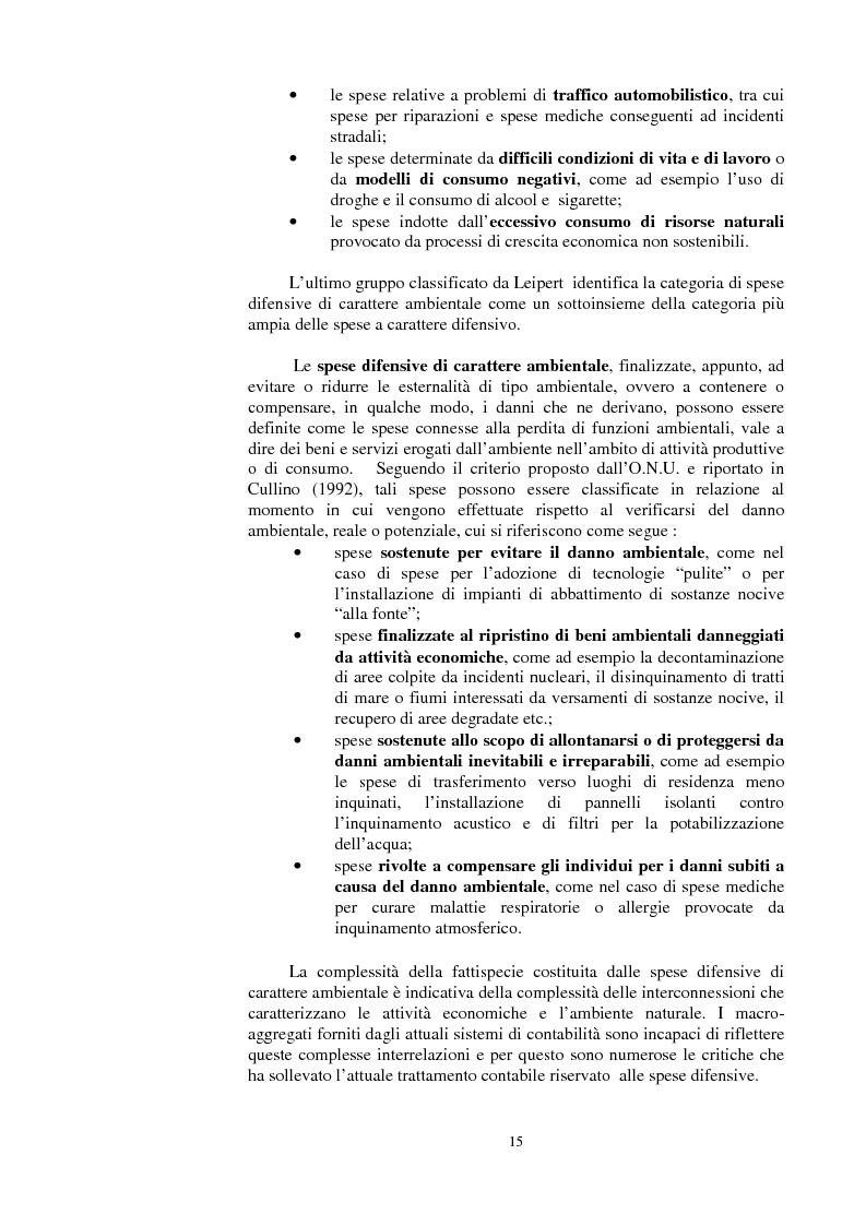 Anteprima della tesi: La valutazione dei beni ambientali nella Contabilità Economica Nazionale, Pagina 11