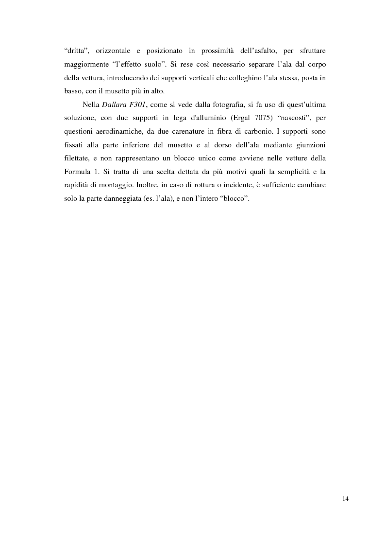 Anteprima della tesi: Bilancia estensimetrica sull'ala anteriore di una vettura di Formula 3, Pagina 14