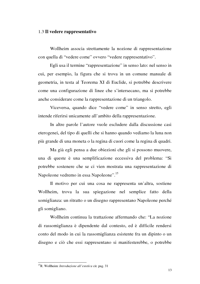 Anteprima della tesi: Il pensiero estetico di R. Wollheim, Pagina 13