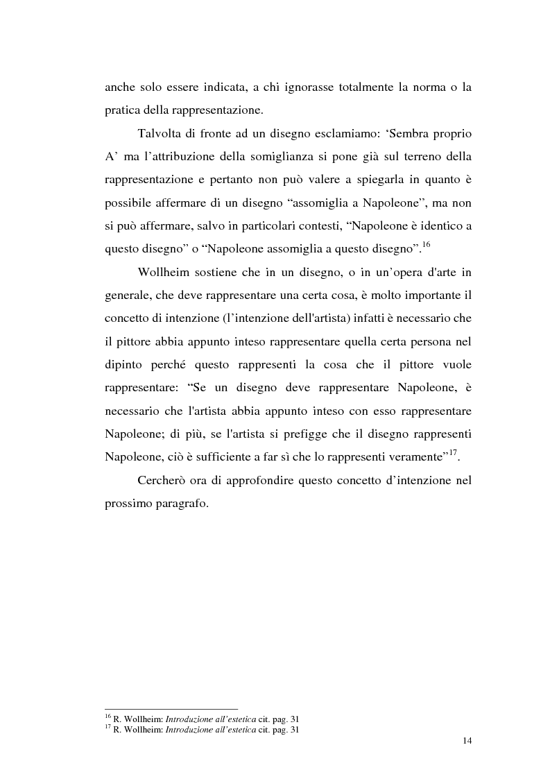 Anteprima della tesi: Il pensiero estetico di R. Wollheim, Pagina 14