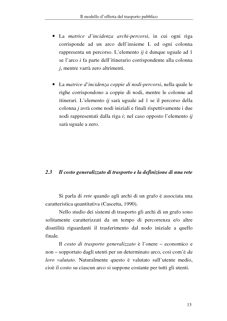 Anteprima della tesi: Costruzione di scenari per il trasporto pubblico nel Vicentino, Pagina 11
