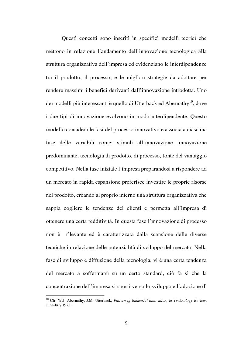 Anteprima della tesi: Lo sviluppo di nuovi prodotti. Il caso Merloni, Pagina 14
