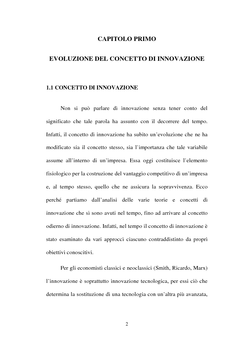 Anteprima della tesi: Lo sviluppo di nuovi prodotti. Il caso Merloni, Pagina 7