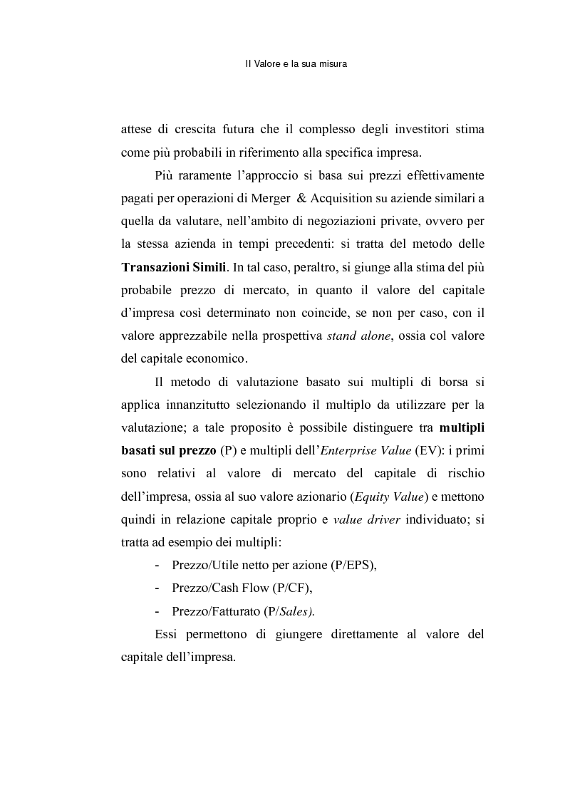 Anteprima della tesi: Le opzioni reali: un approccio per la valutazione di aziende che operano in contesti di elevata incertezza, Pagina 13