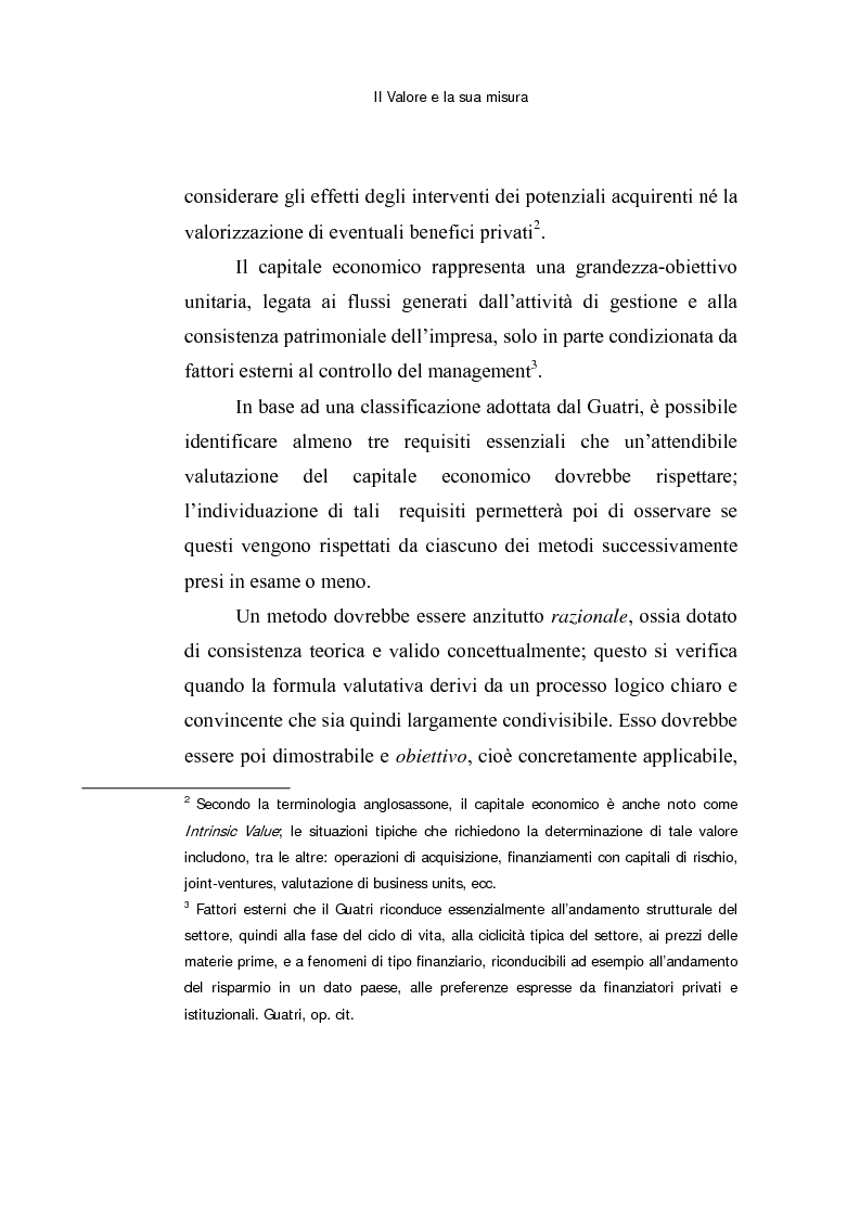 Anteprima della tesi: Le opzioni reali: un approccio per la valutazione di aziende che operano in contesti di elevata incertezza, Pagina 9