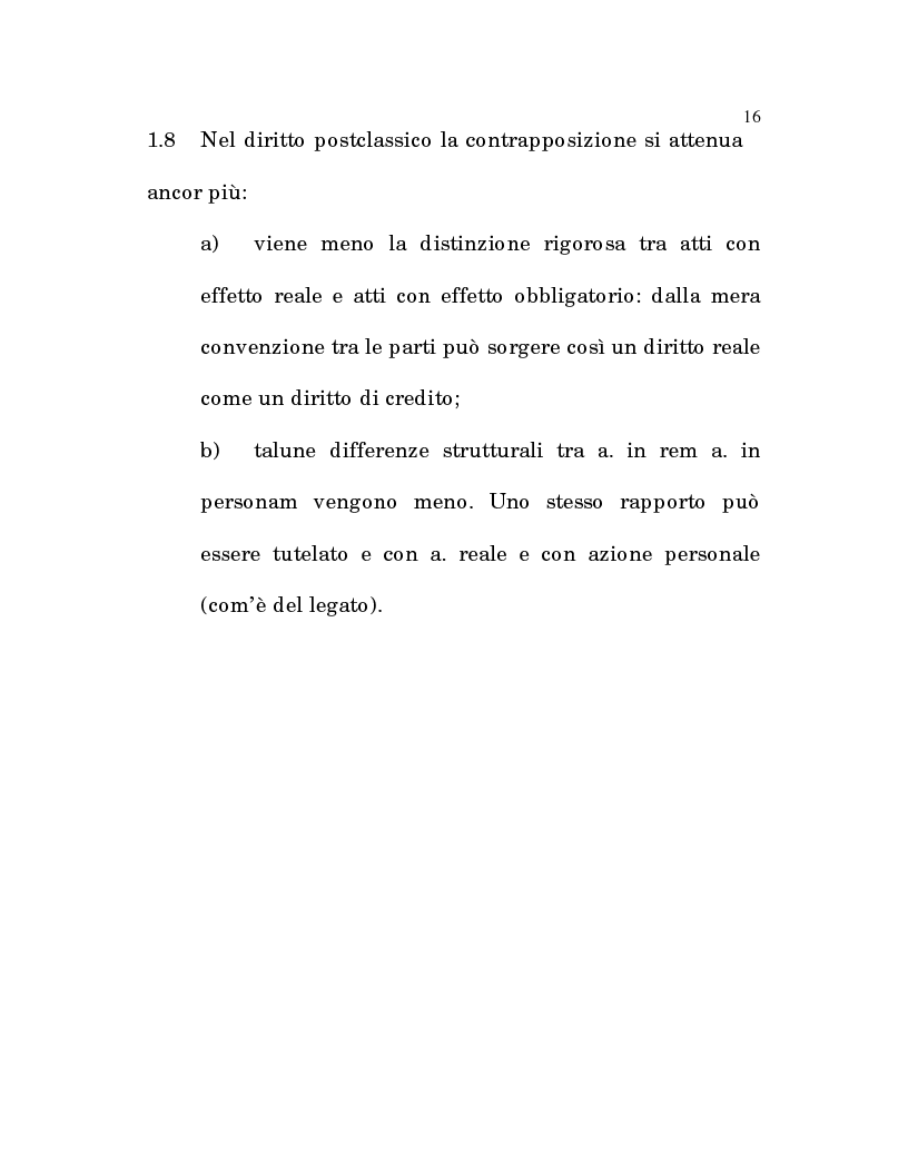 Anteprima della tesi: L'estinzione fittizia del rapporto obbligatorio, Pagina 14