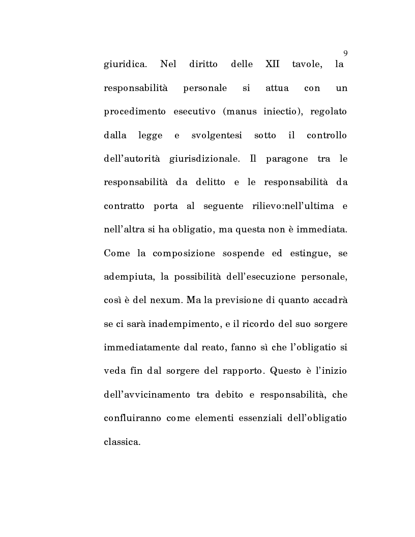 Anteprima della tesi: L'estinzione fittizia del rapporto obbligatorio, Pagina 7