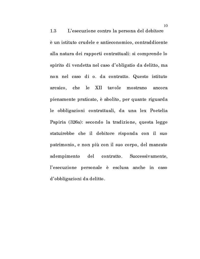 Anteprima della tesi: L'estinzione fittizia del rapporto obbligatorio, Pagina 8