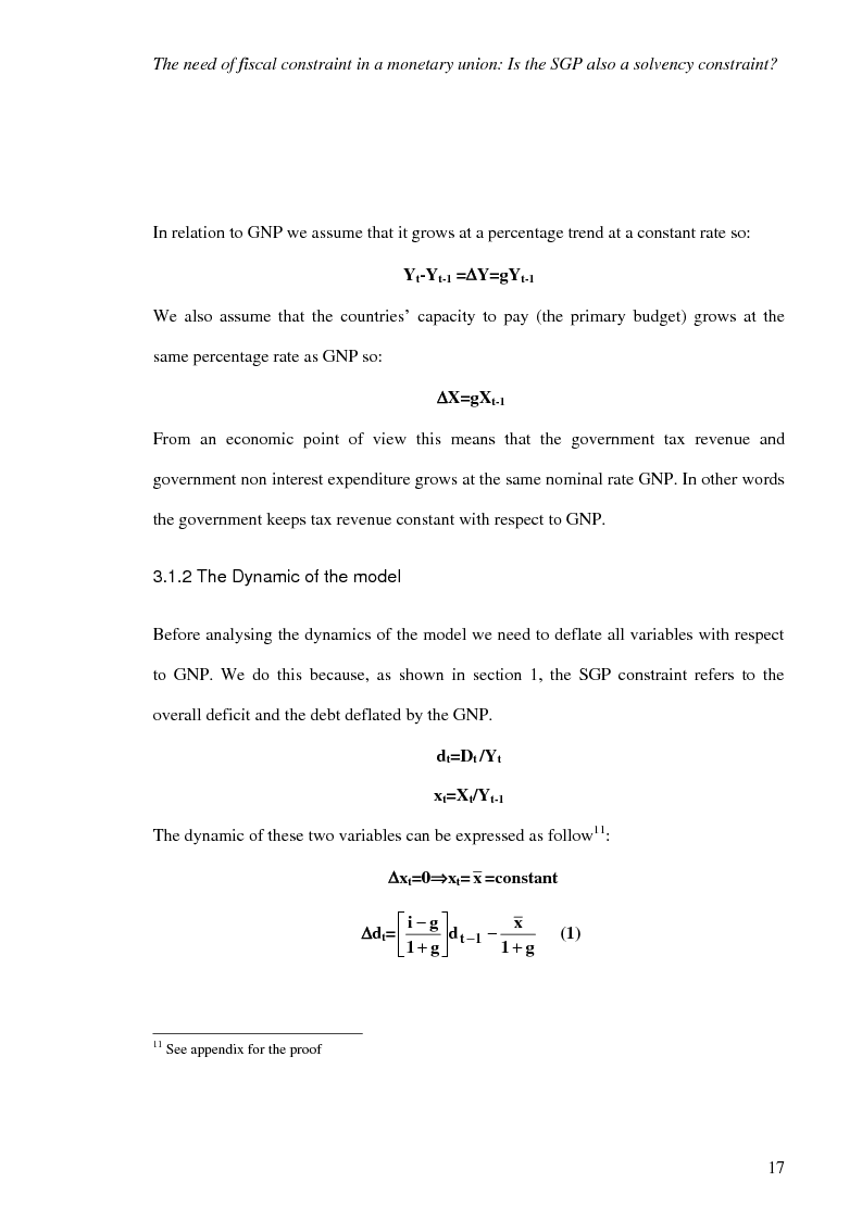 Anteprima della tesi: Fiscal Rules in European Monetary Union: a Comparison between Stability and Growth Pact and the Golden Rule, Pagina 14