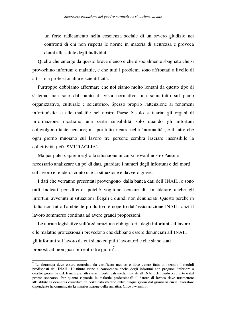 Anteprima della tesi: I soggetti predisposti all'obbligo di attuazione della sicurezza nel D. Lgs. n. 626/94, Pagina 7