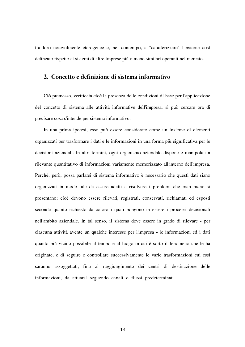 Anteprima della tesi: I sistemi di supporto alle decisioni aziendali ''Decision Support System'', Pagina 15