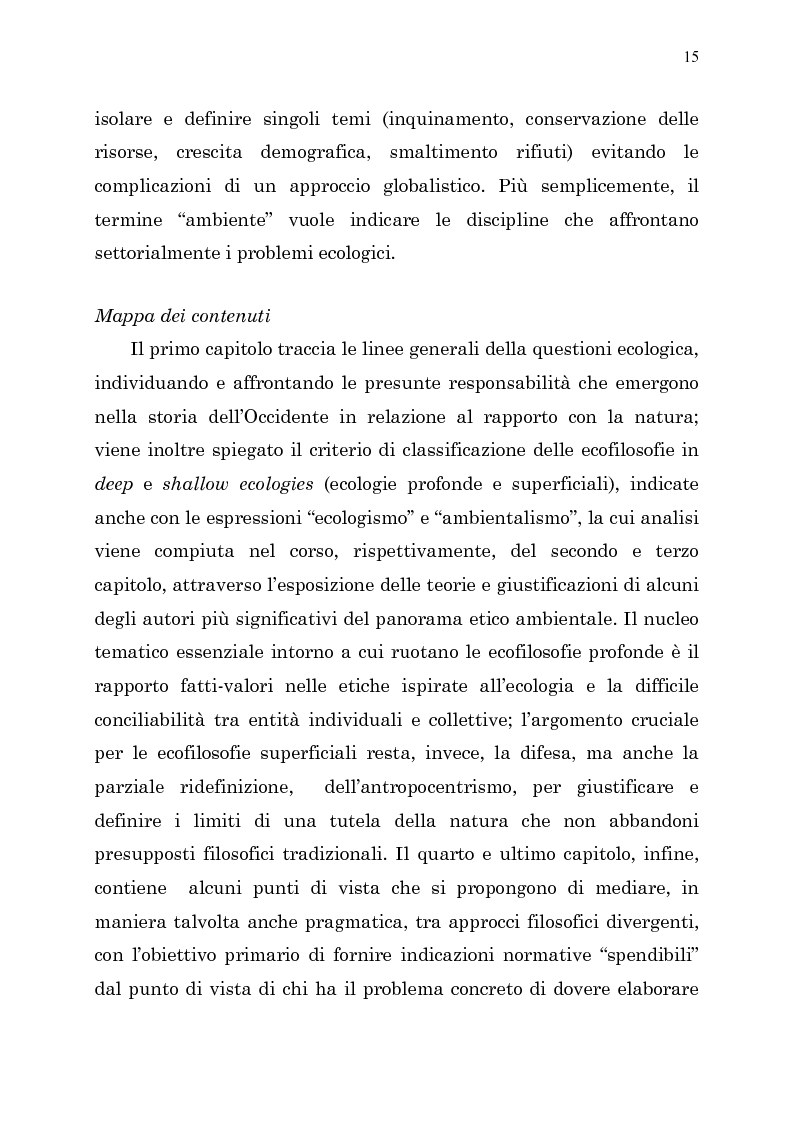 Anteprima della tesi: Etica e ambiente, Pagina 13