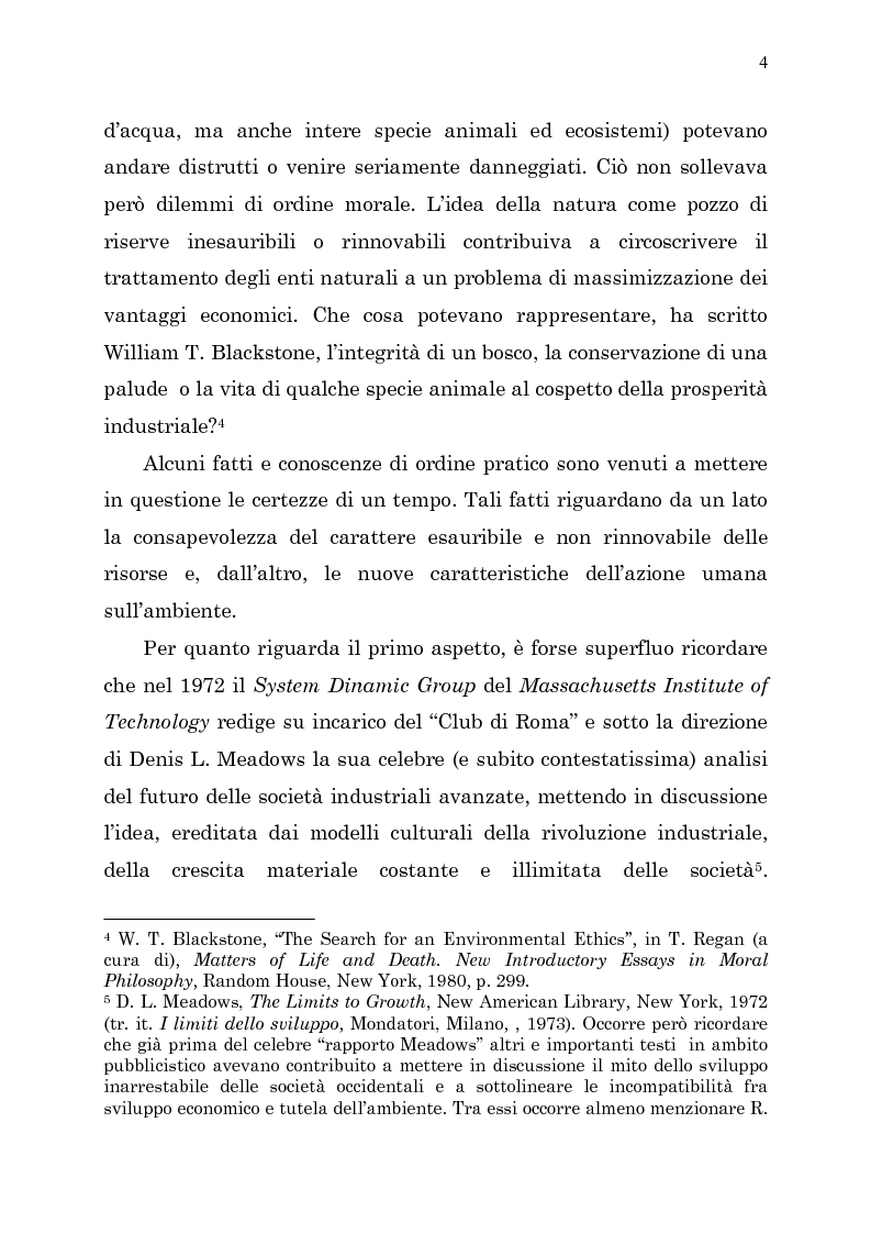 Anteprima della tesi: Etica e ambiente, Pagina 2