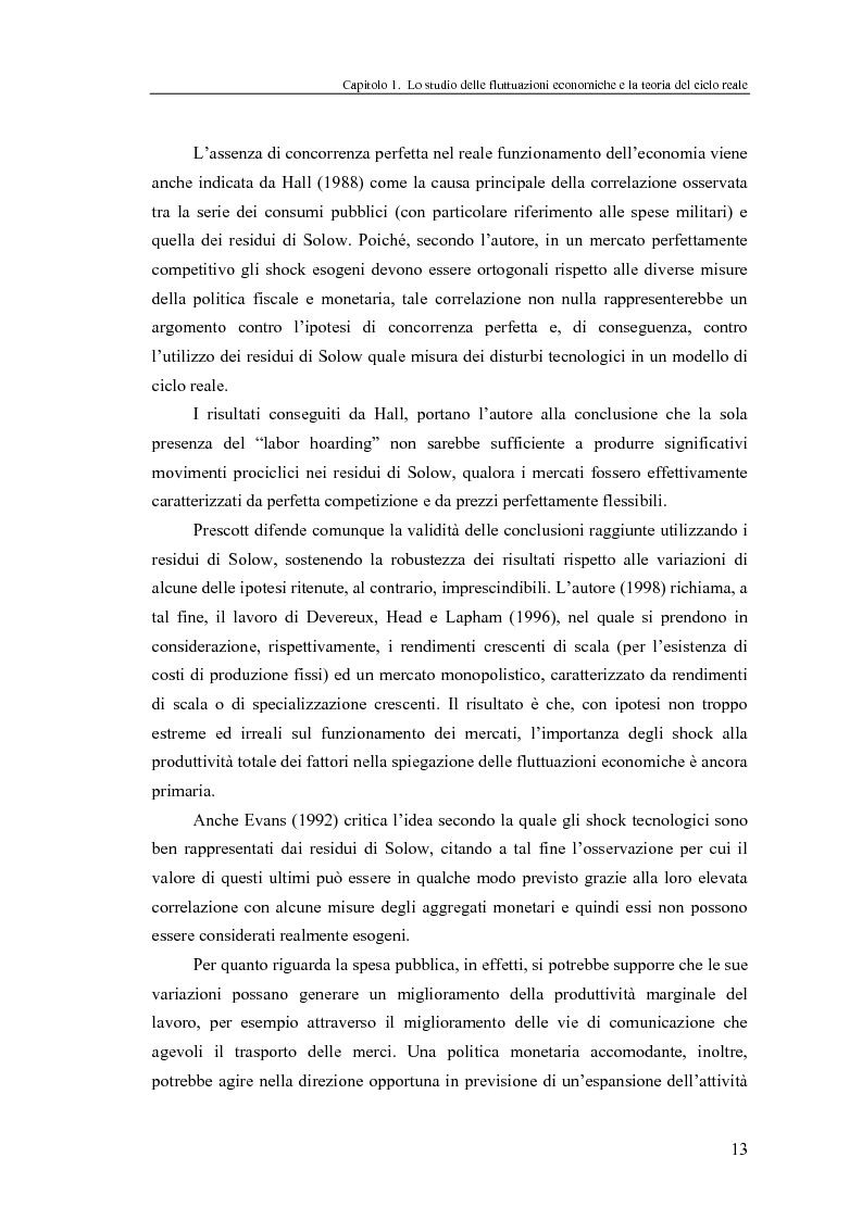 Anteprima della tesi: Ciclo reale e metodologia di ''calibrazione'': sviluppi teorici ed esperimenti computazionali, Pagina 13