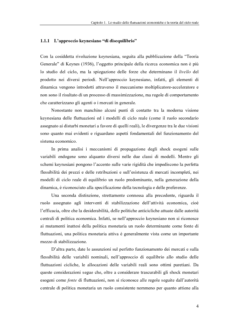 Anteprima della tesi: Ciclo reale e metodologia di ''calibrazione'': sviluppi teorici ed esperimenti computazionali, Pagina 4