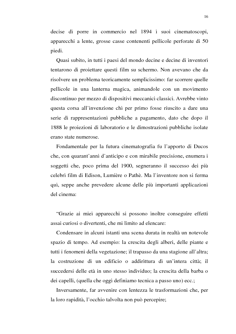 Anteprima della tesi: Fenomenologia del film e della visione cinematografica: struttura, identificazione, percezione, incanto., Pagina 11