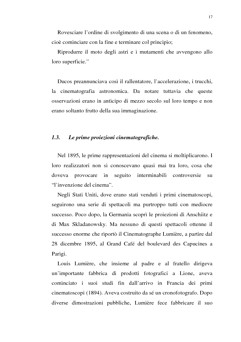 Anteprima della tesi: Fenomenologia del film e della visione cinematografica: struttura, identificazione, percezione, incanto., Pagina 12