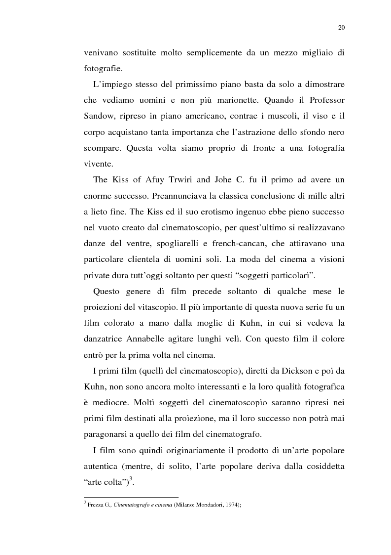 Anteprima della tesi: Fenomenologia del film e della visione cinematografica: struttura, identificazione, percezione, incanto., Pagina 15