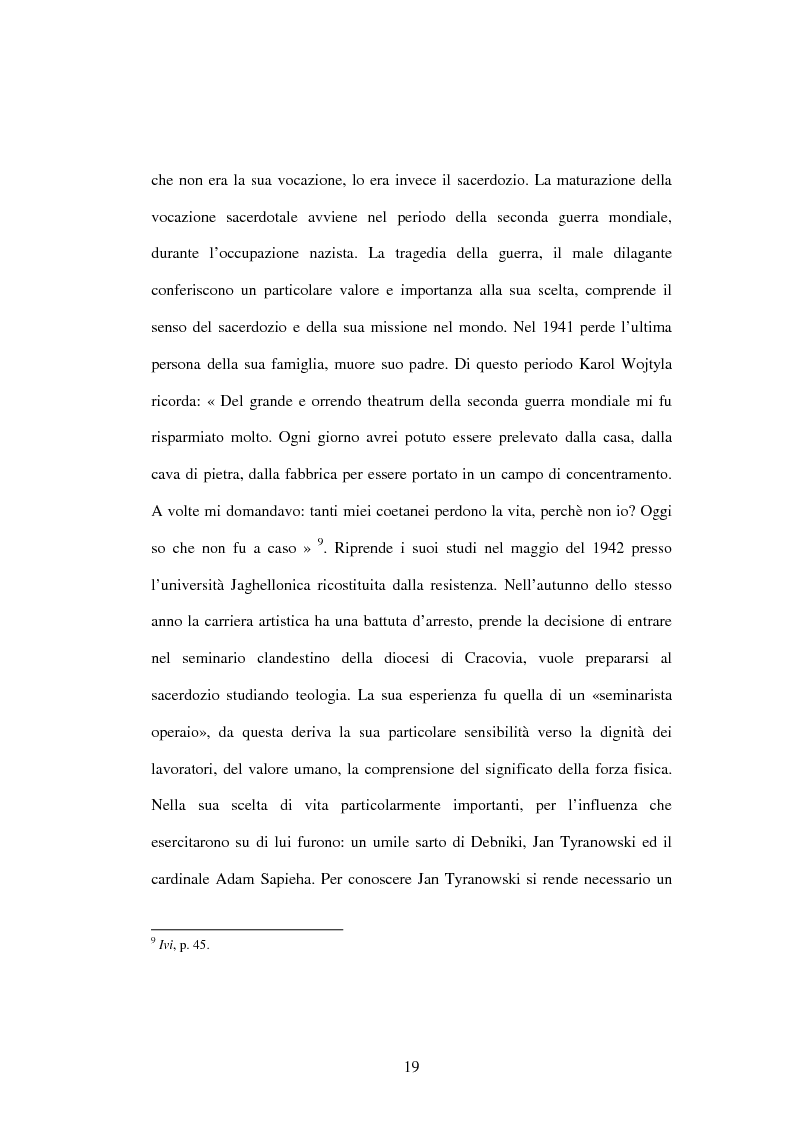 Anteprima della tesi: Etica e verità nelle encicliche di Karol Wojtyla, Pagina 12