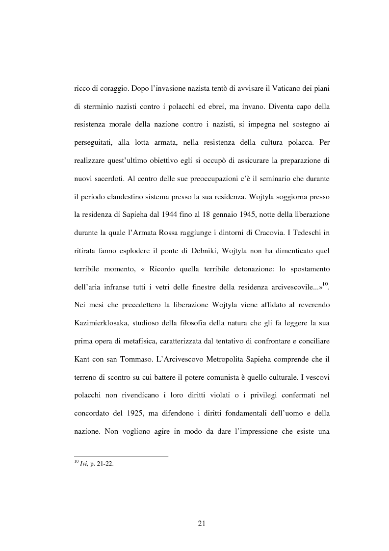 Anteprima della tesi: Etica e verità nelle encicliche di Karol Wojtyla, Pagina 14
