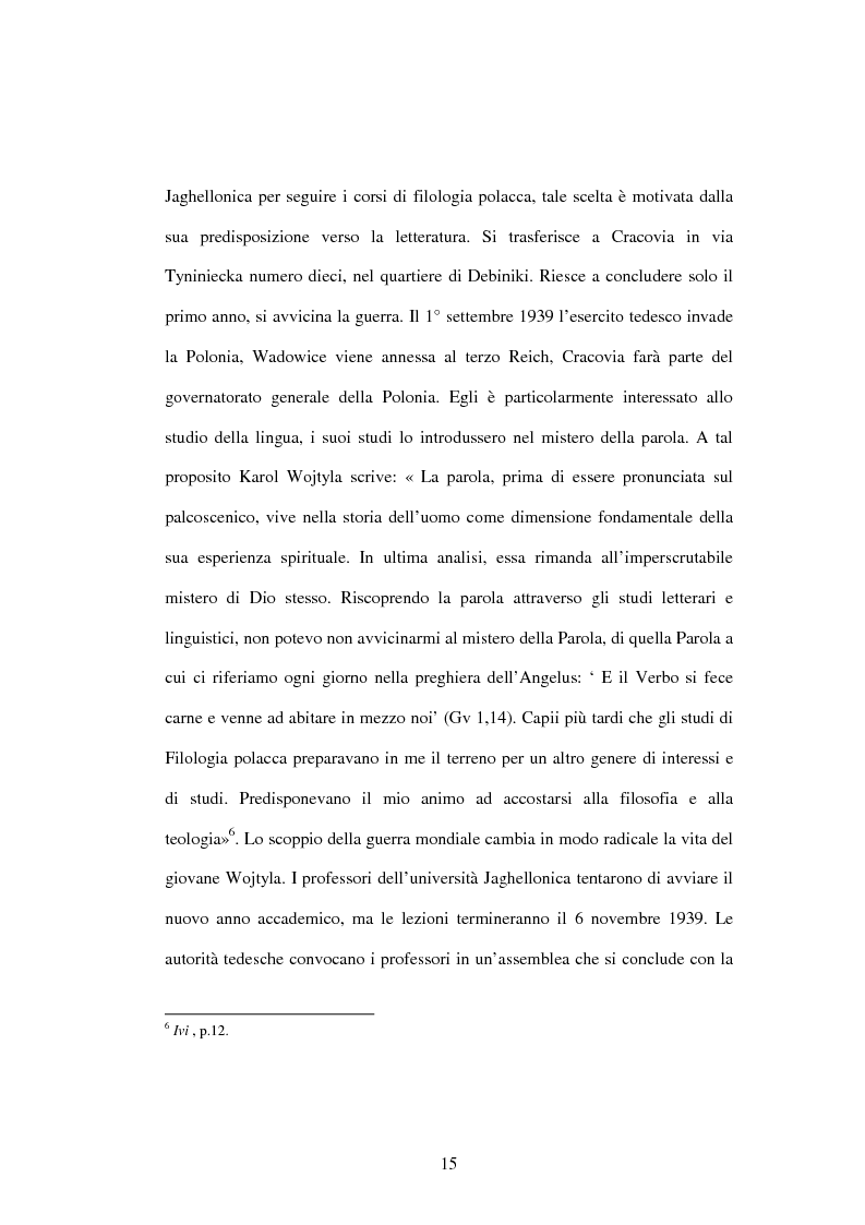 Anteprima della tesi: Etica e verità nelle encicliche di Karol Wojtyla, Pagina 8