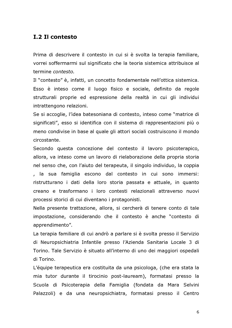 Anteprima della tesi: Com'è difficile crescere! Analisi di un caso di un'adolescente adottata, Pagina 4