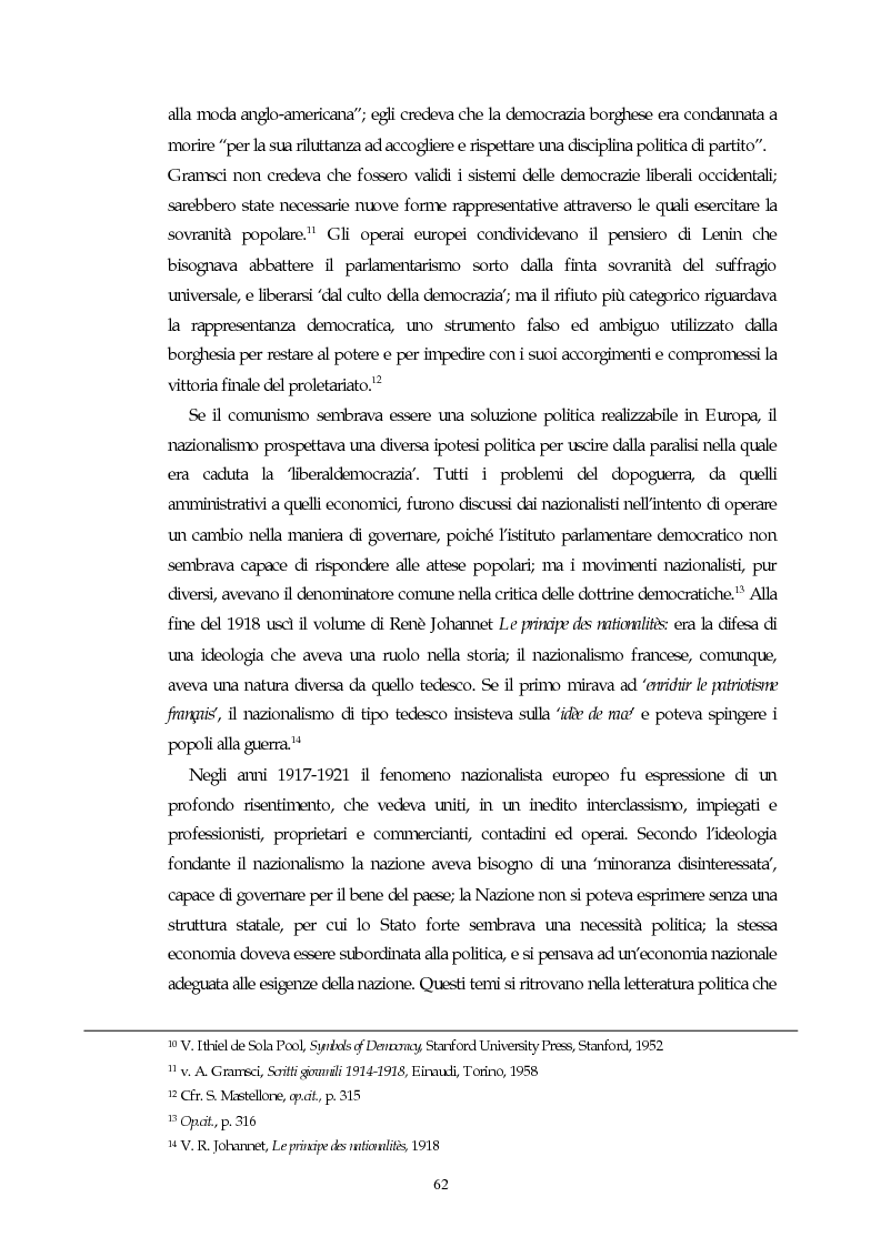 Anteprima della tesi: Il concetto di parlamentarismo nella teoria dello Stato kelseniana: la difesa della democrazia negli scritti politici 1920-1933, Pagina 3