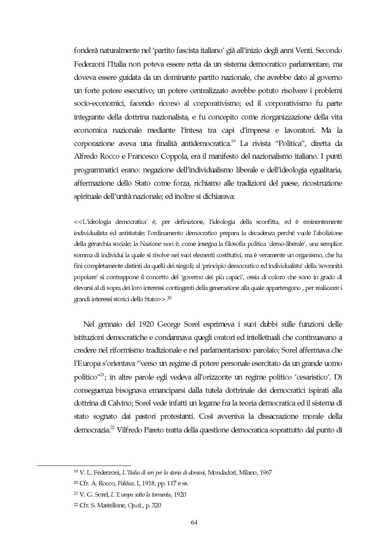 Anteprima della tesi: Il concetto di parlamentarismo nella teoria dello Stato kelseniana: la difesa della democrazia negli scritti politici 1920-1933, Pagina 5