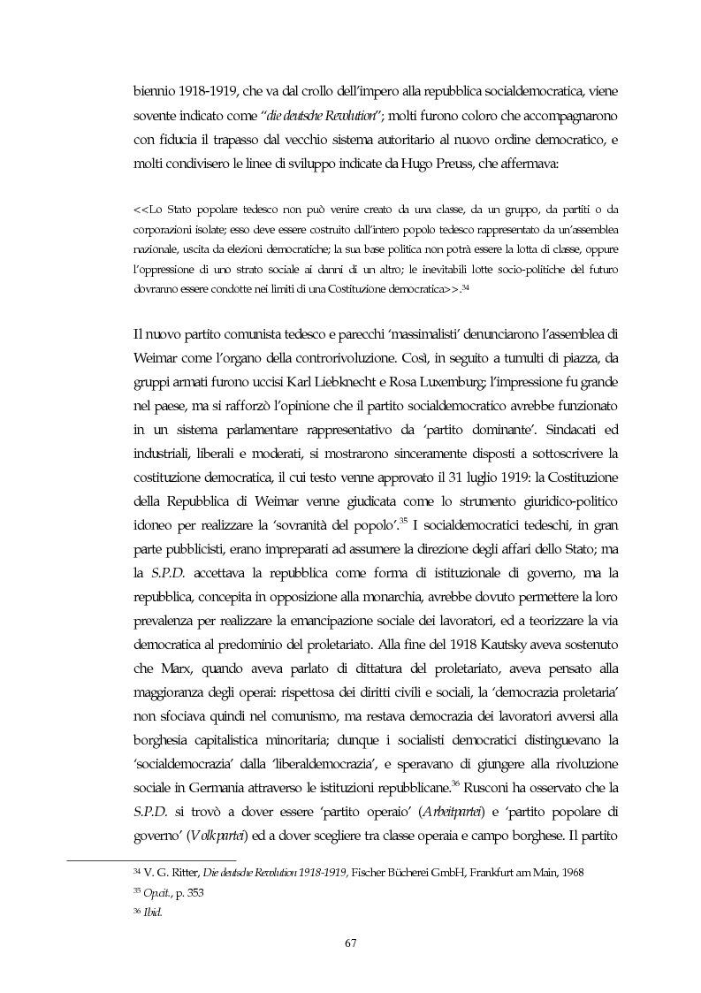 Anteprima della tesi: Il concetto di parlamentarismo nella teoria dello Stato kelseniana: la difesa della democrazia negli scritti politici 1920-1933, Pagina 8