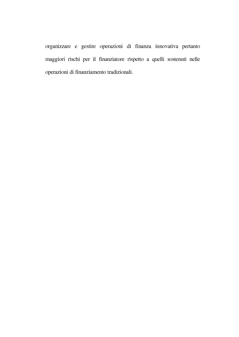 Anteprima della tesi: La tecnica del project financing: quadro normativo ed applicazioni – La realizzazione di un impianto Cdr, Pagina 13