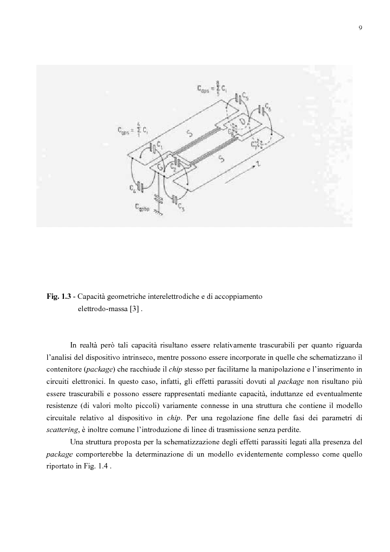 Anteprima della tesi: Analisi delle prestazioni di rumore di HEMT per microonde al variare della temperatura e della polarizzazione mediante modellistica, Pagina 6
