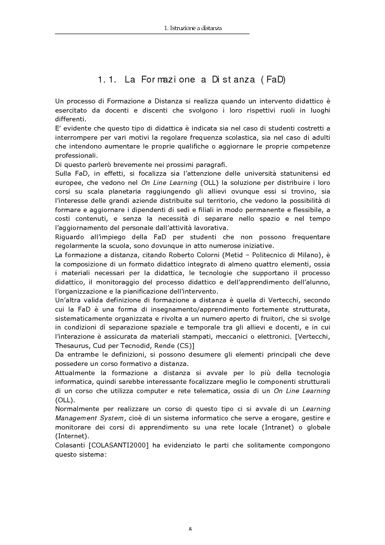 Anteprima della tesi: TIC e FaD per studenti ospedalizzati, Pagina 6